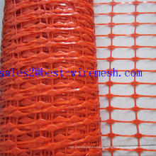 Orange Plastic Warning Safety Fence